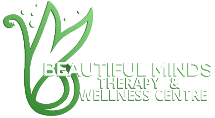 The Beautiful Minds Therapy & Wellness Centre logo on banner