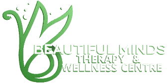 The Beautiful Minds Therapy & Wellness Centre logo on banner